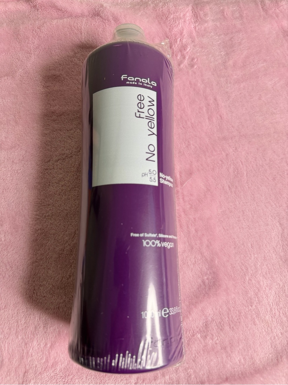 Nola Free No Yellow Purple Shampoo for Blonde & Gray Hair